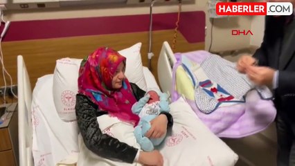 Elazığ'da Yeni Yılın İlk Bebekleri Ziyaret Edildi