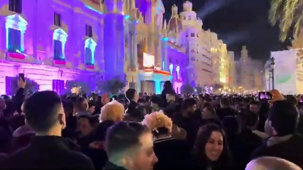 2024 New Year_s Eve Party In Valencia_ Spain