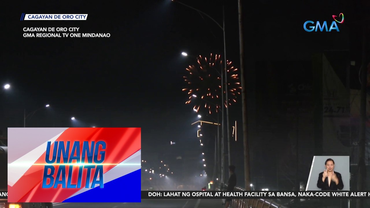 Pagsalubong ng Bagong Taon ng mga Kagay-Anon, naging makulay at maingay | UB