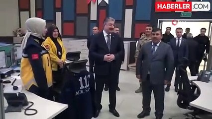 Osmaniye Valisi Yılmaz, yeni yıla görevi başında girecek olan personeli ziyaret etti