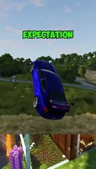 Epic Car Crash in Minecraft! 🚗💥 | Insane Challenge & Speedrun Moments