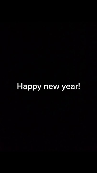 Happy new year!