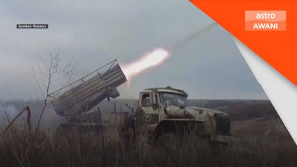 Video herunterladen: Rusia dakwa pintas peluru berpandu dari Ukraine