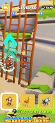 Level 69 | Animal Shifting: Transform Run | Balap Hewan #shorts #animalsforkid #gameplay #animalrace