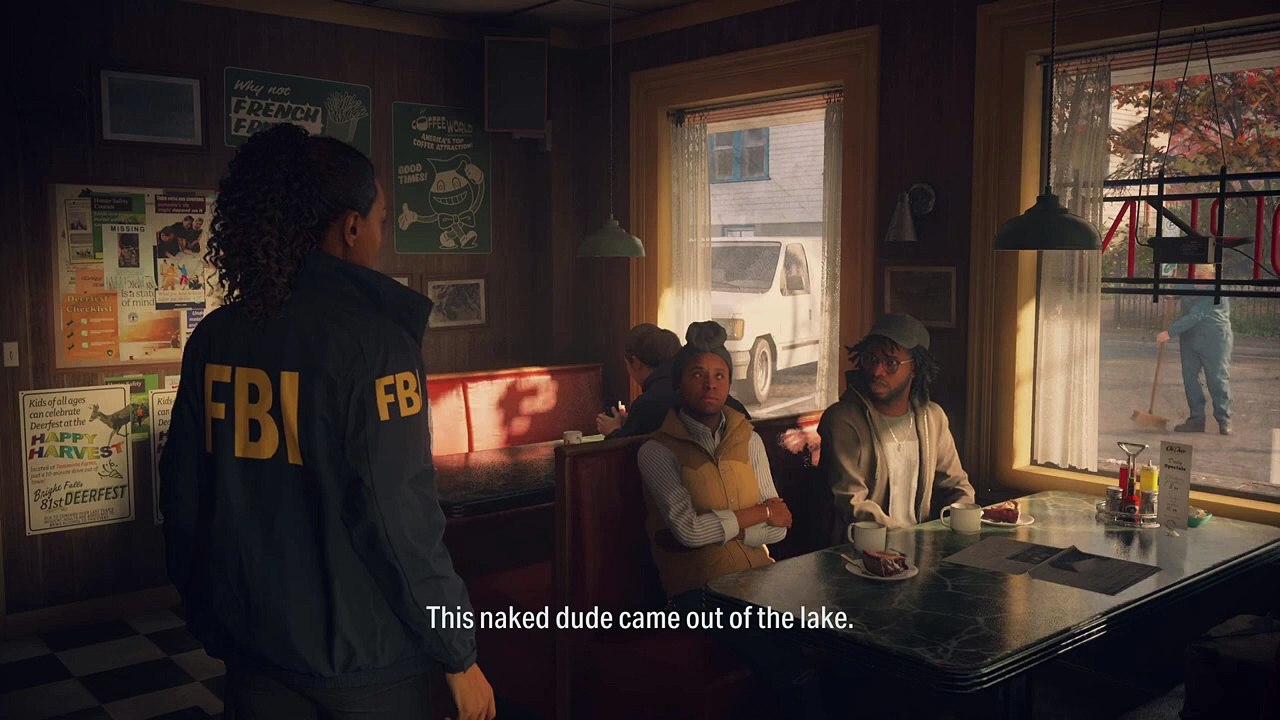 Alan Wake 2 Going to Bright Falls