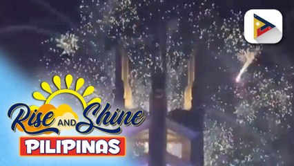 Higit 10K residente, sinalubong ang Bagong Taon sa Quezon City Memorial Circle