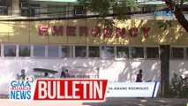 2 biktima ng ligaw na bala, isinugod sa Amang Rodriguez Memorial Medical Center sa Marikina | GMA Integrated News Bulletin