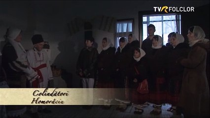 Raluca Diaconu si colindatori din Homoraciu, jud. Prahova - In seara de Mos Ajun (TVR - 2021)
