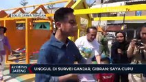 Unggul di Survei Ganjar, Gibran: Saya Cupu