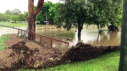 Severe weather warning for areas along NSW border