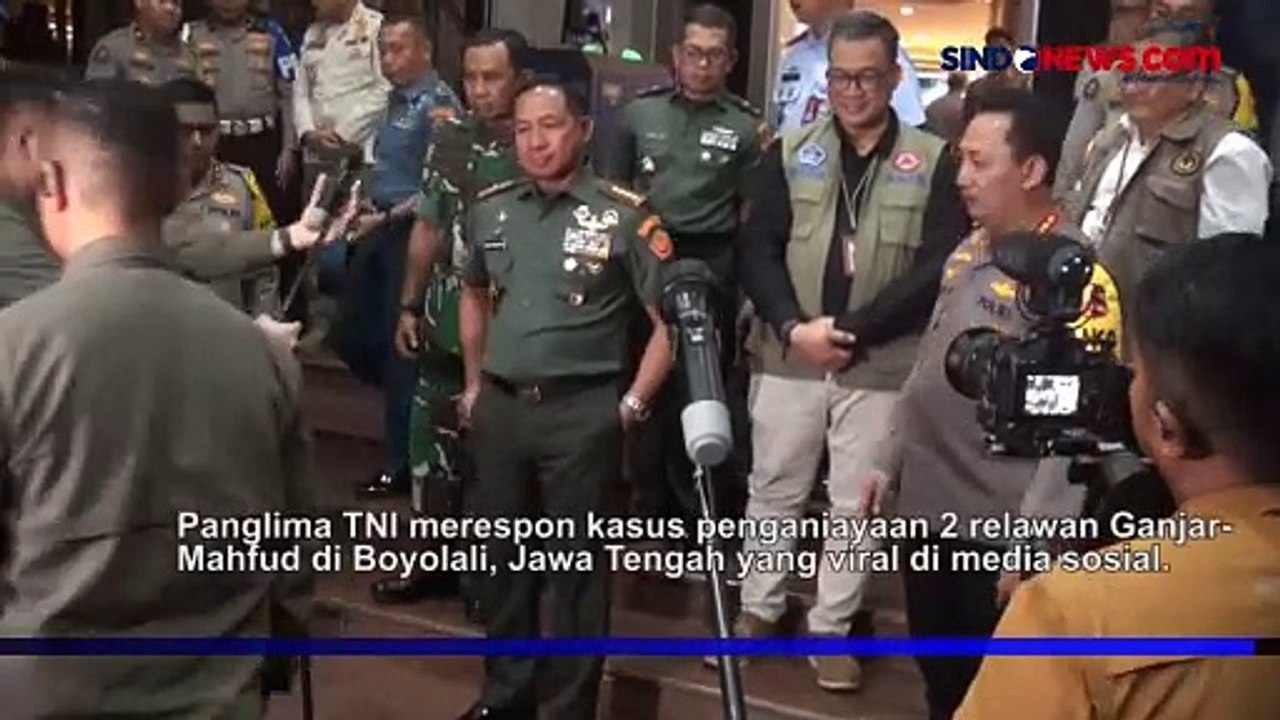 Panglima TNI Perintahkan KSAD Usut Kasus Penganiayaan 2 Relawan Ganjar-Mahfud di Jawa Tengah