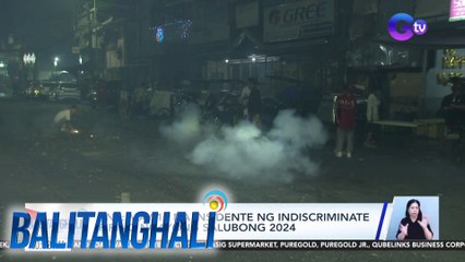 PNP: May 11 na insidente ng indiscriminate firing ngayong salubong 2024 | BT