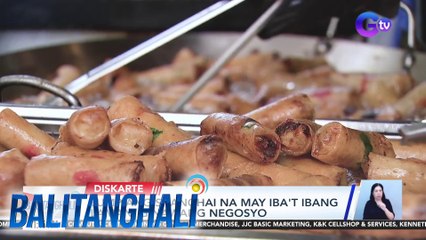 Lumpiang shanghai na may iba't ibang laman, ginawang negosyo | BT