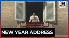 Pope prays for people suffering from war in New Year's address