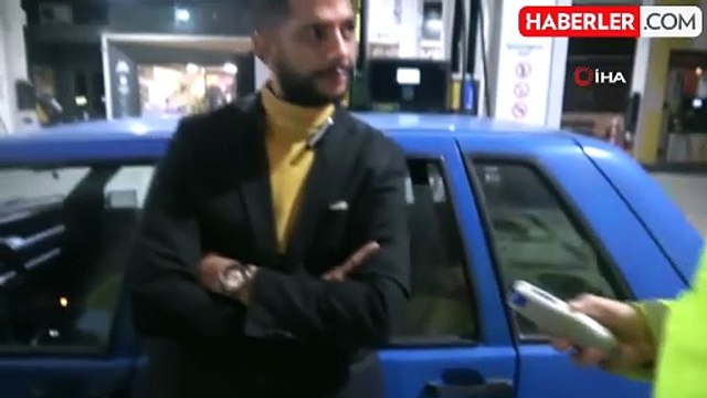 Uygulama noktasından kaçan alkollü sürücü: 'Ünlü oluyorum'