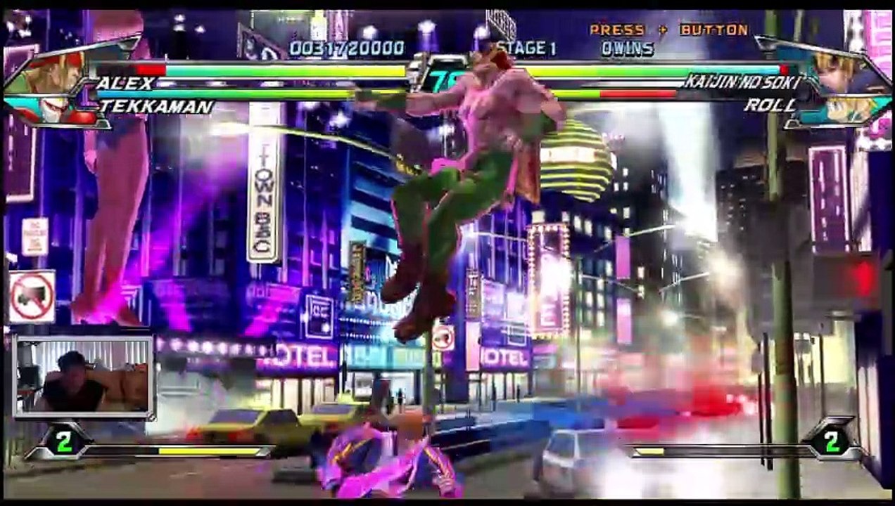 (Wii) Tatsunoko vs. Capcom Ultimate All-Stars - 05 - Alex and Tekkaman Blade - Lv 6