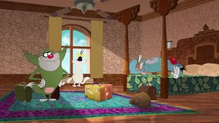 हिंदी Oggy and the Cockroaches  PEEL POTATOES Hindi Cartoons for Kids
