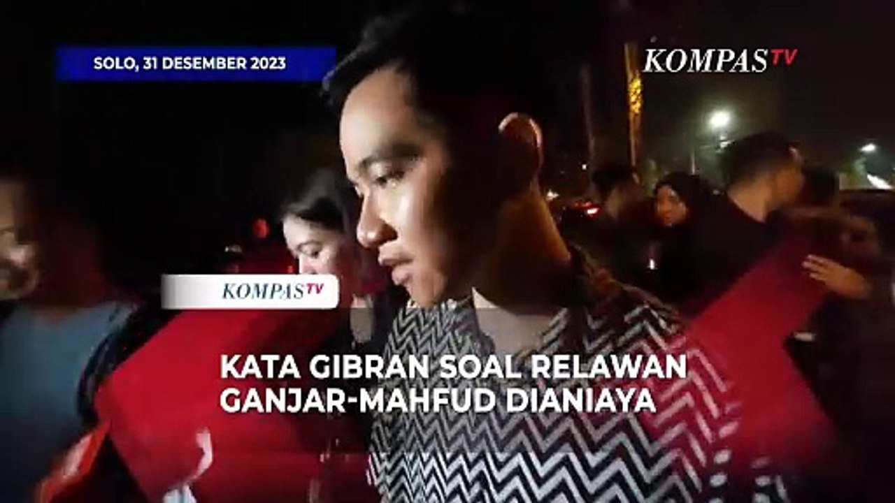 Kata Cawapres Gibran Soal Relawan Ganjar-Mahfud Di Boyolali Dianiaya ...