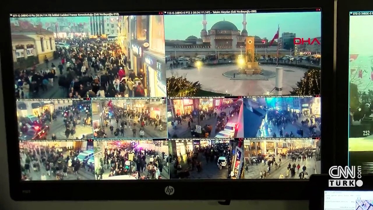 İstanbul'da yeni yıl coşkusu