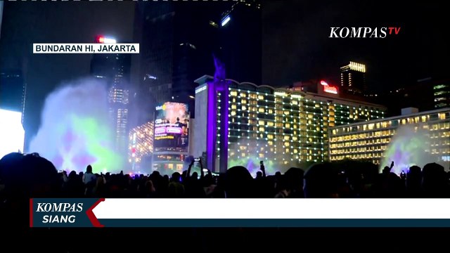 Modern dan Kreatif, Inilah Detik-Detik Kemeriahan Malam Pergantian Tahun di Bundaran HI Jakarta!