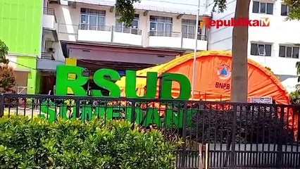 Pascagempa, Pasien di RSUD Sumedang Bertahan di Tenda Darurat