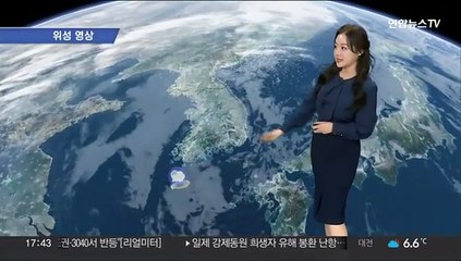 [날씨] 밤사이 중부 비나 눈, 동해안 강한 너울…내일도 온화