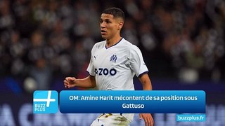 OM: Amine Harit mécontent de sa position sous Gattuso