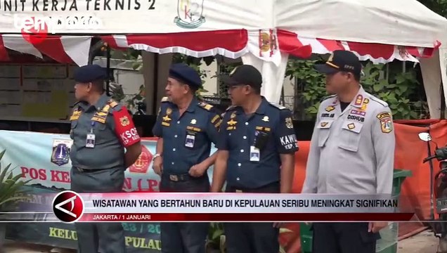 Wisatawan yang Bertahun Baru di Kepulauan Seribu Meningkat Signifikan