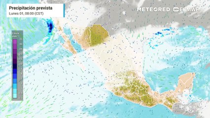 Nubosidad, lluvias, viento, frío y nevadas al norte de México a finales de semana