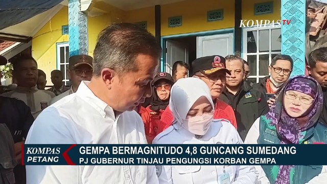 Gempa M 4,8 di Sumedang, PJ Gubernur Jabar Sebut Ada 4 Gempa Susulan Usai Gempa Pertama