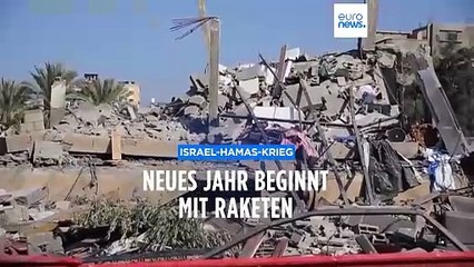Hamas beginnt das Jahr 2024 mit einem Raketenhagel auf Israel
