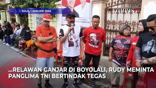 Relawan Ganjar-Mahfud Dianiaya Oknum TNI di Boyolali, FX Rudy: Buktikan TNI Netral