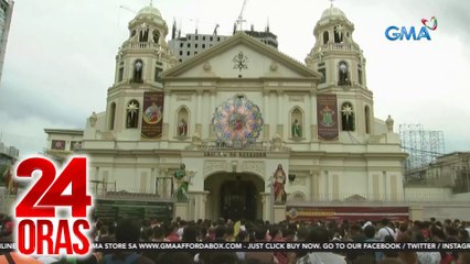 Quiapo Church, dinagsa ng aabot 1,000-3,000 nagsisimba kada misa | 24 Oras