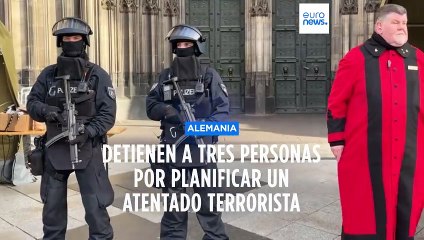 Alemania | Detienen a tres sospechosos por preparar un atentado contra la catedral de Colonia