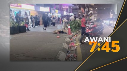 Kuala Lumpur dicemari sampah ambang tahun baharu