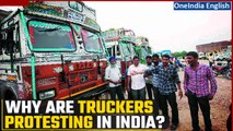 Indian Truckers Rally Against A New Law Raising Jail Terms for Road Accidents by Trucks| Oneindia