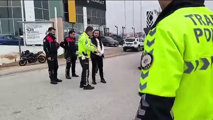 Rögar kapağı motosiklet sürücünü canından ediyordu