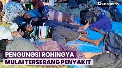 Ratusan Pengungsi Rohingya Mulai Terserang Penyakit dan Infeksi