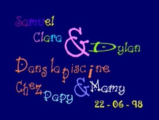 Piscine 26 Juin 1998