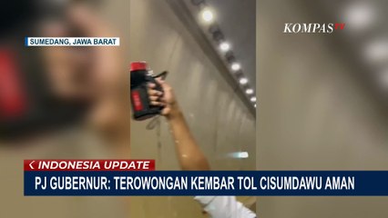 Pj Gurbernur Jawa Barat Pastikan Terowongan Kembar Tol Cisumdawu di Sumedng Aman Digunakan!