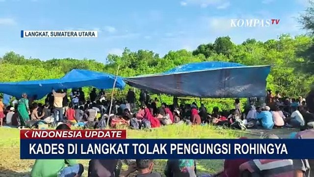 Aparat dan Kepala Desa di Langkat Tolak Pengungsi Rohingya! Apa Alasannya?