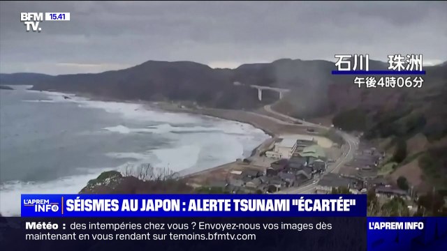 Séismes au Japon: la menace d'un tsunami largement écartée selon une agence américaine