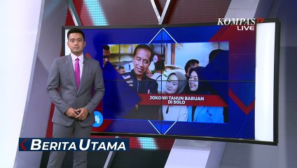 Momen Presiden Jokowi Malam Tahun Baruan di Solo, Warga Heboh Minta Foto