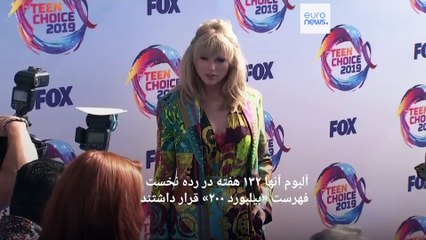 تیلور سوئیفت رکورد الویس پریسلی در فهرست پرفروش‌ها را شکست