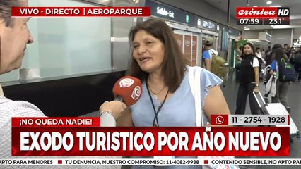 Miles de argentinos viajan por las vacaciones de verano: ¿Cuáles son los principales destinos?