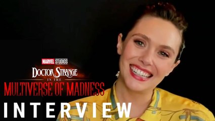'Doctor Strange In The Multiverse of Madness' - Interview With Elizabeth Olsen