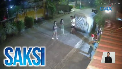 Babaeng nanood lang ng fireworks, tinamaan ng ligaw na bala sa braso | Saksi