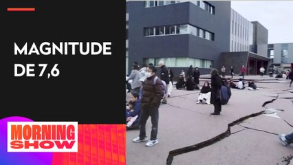 Terremoto atinge Japão e provoca alerta de tsunami