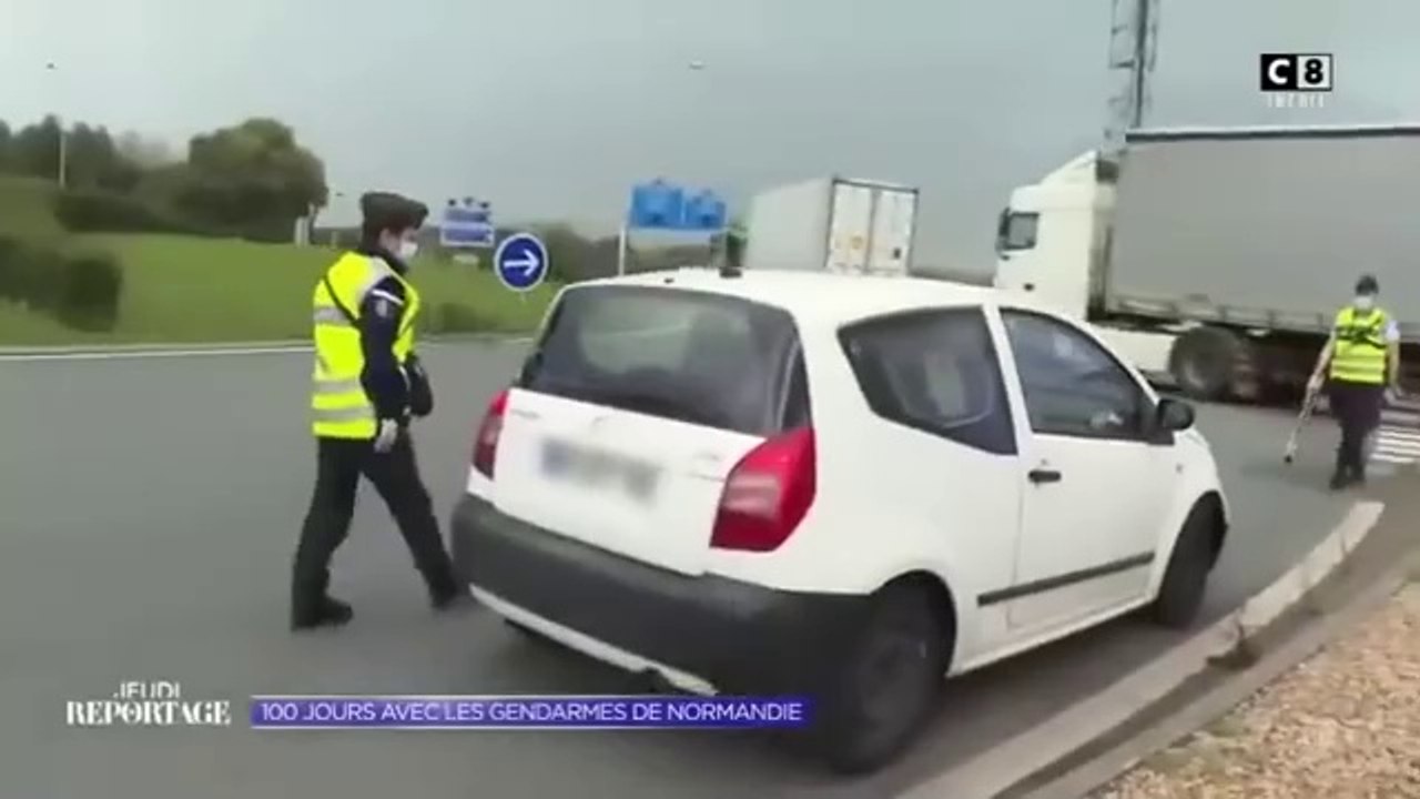 Reportage 100 jours avec les GENDARMES de Normandie