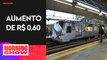 Passagem de trem e metrô é reajustada para R$ 5 em SP